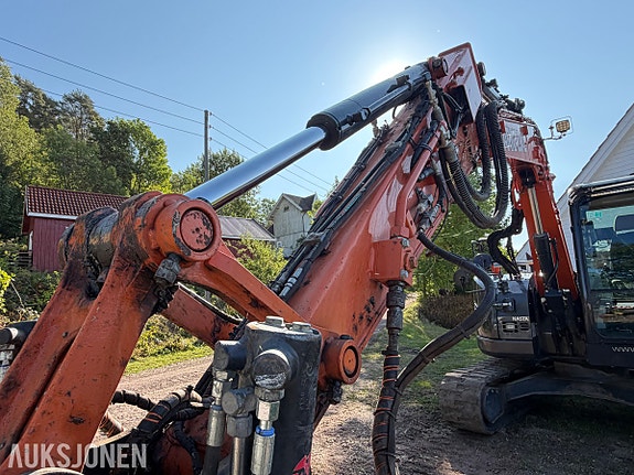 Hitachi 2021 Hitachi ZX85US-6 beltegraver - 4 116 timer - Rototilt R3 tiltrotator - Novatron Xsite PRO maski 23 of 30