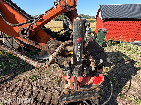 Hitachi 2021 Hitachi ZX85US-6 beltegraver - 4 116 timer - Rototilt R3 tiltrotator - Novatron Xsite PRO maski 12 of 30