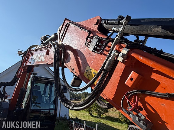 Hitachi 2021 Hitachi ZX85US-6 beltegraver - 4 116 timer - Rototilt R3 tiltrotator - Novatron Xsite PRO maski 19 of 30