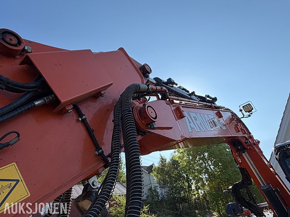 Hitachi 2021 Hitachi ZX85US-6 beltegraver - 4 116 timer - Rototilt R3 tiltrotator - Novatron Xsite PRO maski 26 of 30