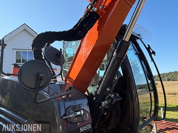 Hitachi 2021 Hitachi ZX85US-6 beltegraver - 4 116 timer - Rototilt R3 tiltrotator - Novatron Xsite PRO maski 29 of 30