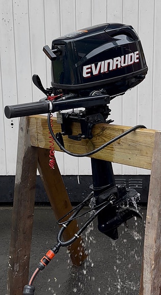 Meget pen 6-hk Evinrude, 4-takt 6 of 9