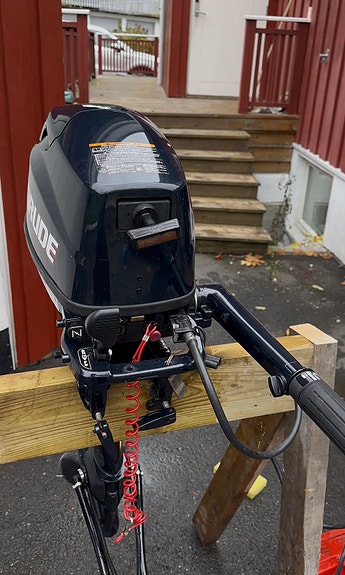 Meget pen 6-hk Evinrude, 4-takt 5 of 9