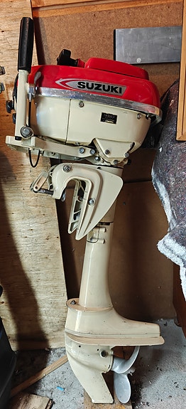 Yamaha 9,9/15, Veteran Suzuki 7 hk 8 of 13