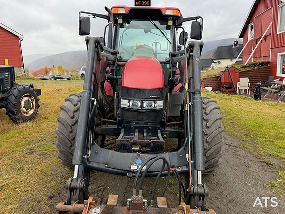 CASE IH  9103 IH 4x4 traktor m/ frontlaster. 8 of 30