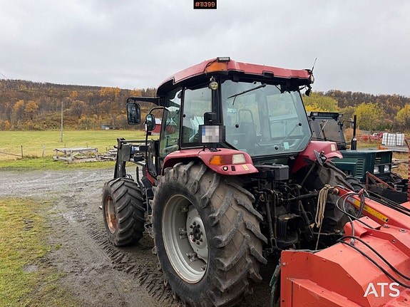 CASE IH  9103 IH 4x4 traktor m/ frontlaster. 3 of 30