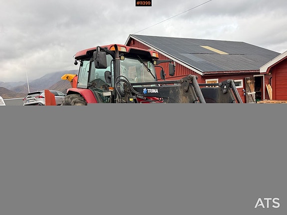 CASE IH  9103 IH 4x4 traktor m/ frontlaster. 6 of 30