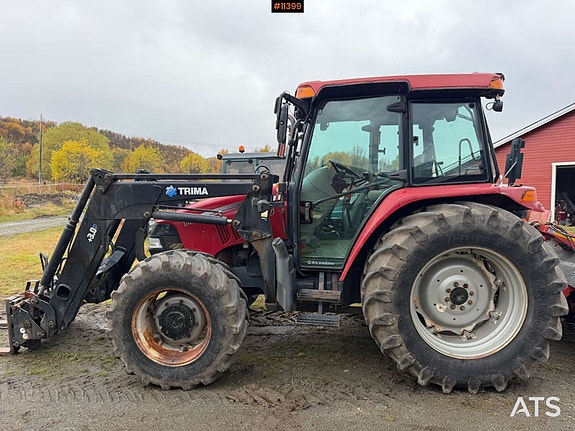 CASE IH  9103 IH 4x4 traktor m/ frontlaster. 2 of 30