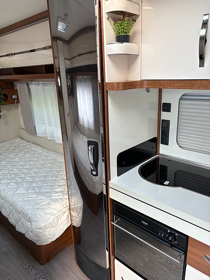 Hobby 540 WLU Exellent m mover og takmontert markise, RESERVERT 18 of 26