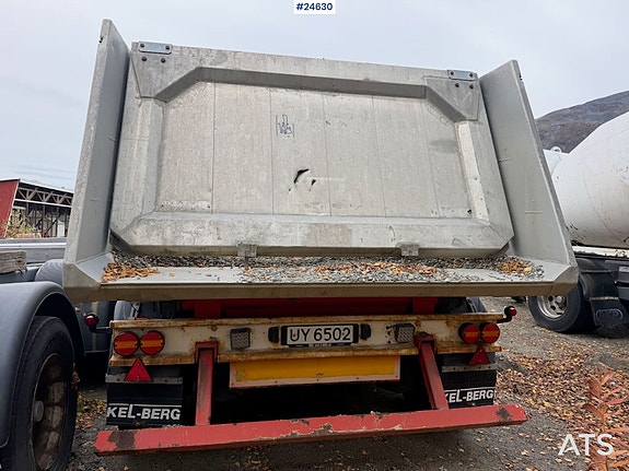 Kel-Berg T20F 3 akslet tippsemi med aluminium kasse 4 of 15