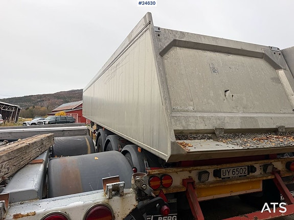 Kel-Berg T20F 3 akslet tippsemi med aluminium kasse 5 of 15