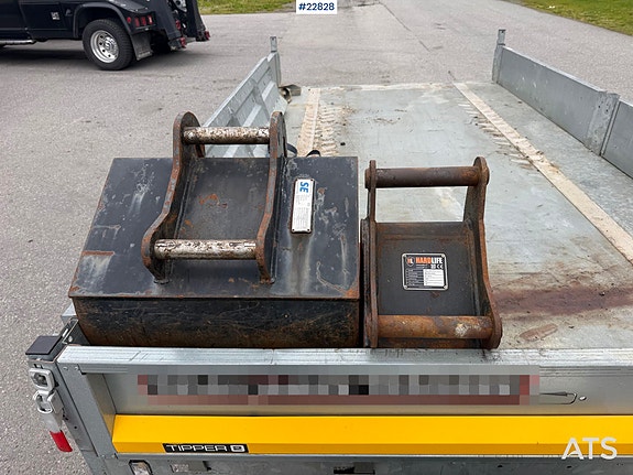 Cat 302CR minigraver m/ 3 skuffer 10 of 30