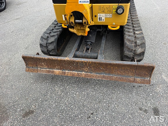 Cat 302CR minigraver m/ 3 skuffer 27 of 30