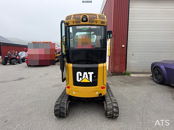 Cat 302CR minigraver m/ 3 skuffer 4 of 30