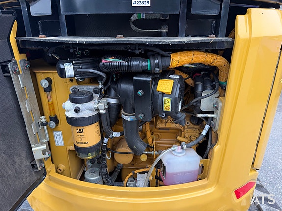 Cat 302CR minigraver m/ 3 skuffer 21 of 30