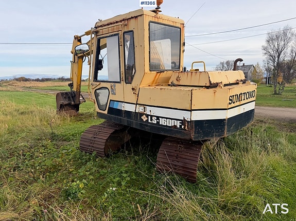 1989 Simitomo LS-1600 FJ gravemaskin 8 of 30