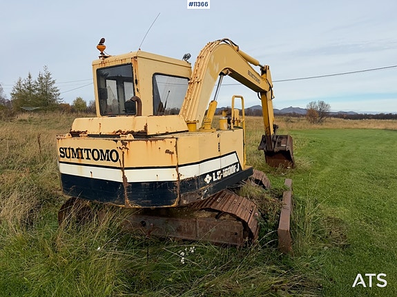 1989 Simitomo LS-1600 FJ gravemaskin 6 of 30