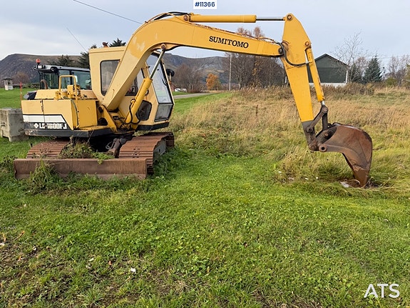 1989 Simitomo LS-1600 FJ gravemaskin 3 of 30
