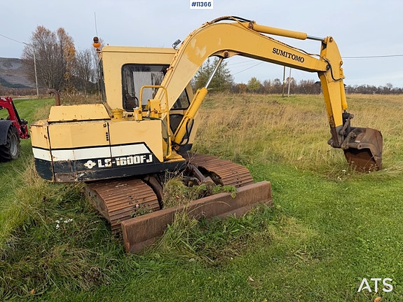 1989 Simitomo LS-1600 FJ gravemaskin 5 of 30