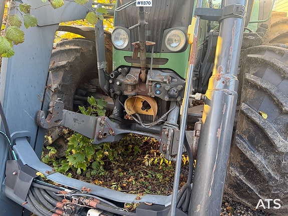 2012 Fendt 415 Vario 4x4 traktor m/frontlaster-To sett dekk 4 of 25