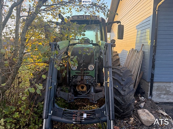 2012 Fendt 415 Vario 4x4 traktor m/frontlaster-To sett dekk 2 of 25