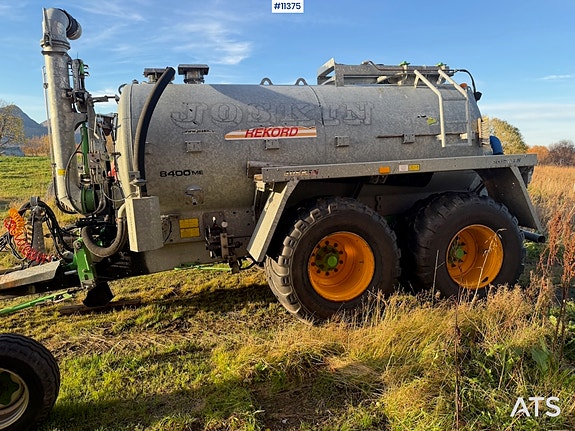2014 Joskin 8400MEB Gjødselvogn m/tvangstyrt Boggi 5 of 16