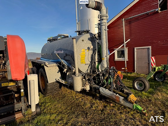 2014 Joskin 8400MEB Gjødselvogn m/tvangstyrt Boggi 2 of 16