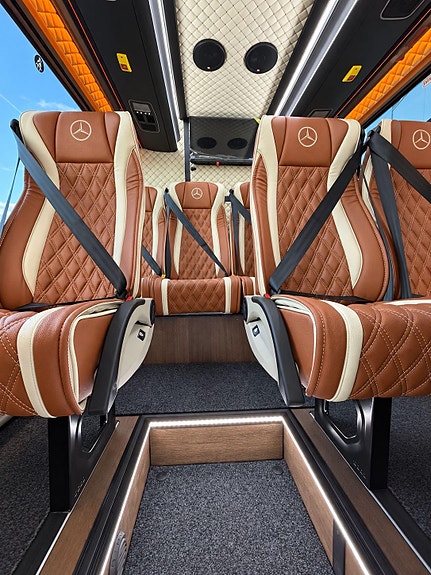 Mercedes-Benz Sprinter 519 - Luxury edition - Turbuss - 19+1+1 - Leveringsklar! 17 of 30