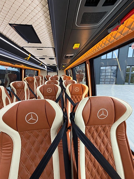 Mercedes-Benz Sprinter 519 - Luxury edition - Turbuss - 19+1+1 - Leveringsklar! 11 of 30