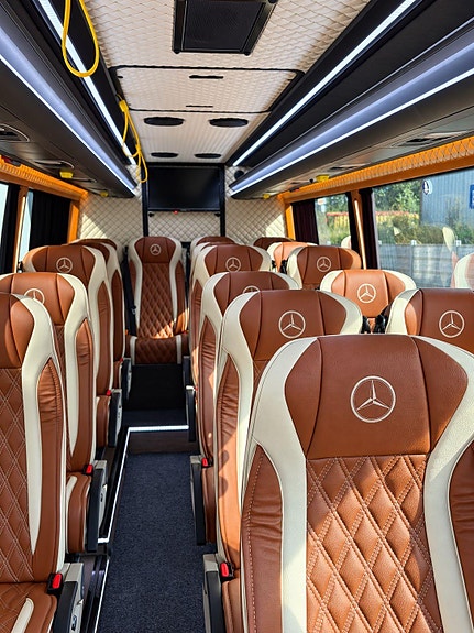 Mercedes-Benz Sprinter 519 - Luxury edition - Turbuss - 19+1+1 - Leveringsklar! 9 of 30