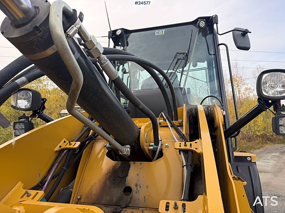 2018 Caterpillar 918M hjullaster m/ skuffe, to sett dekk. SE VIDEO 10 of 30