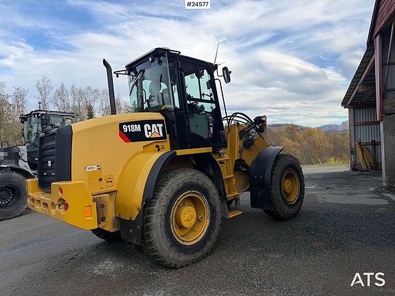 2018 Caterpillar 918M hjullaster m/ skuffe, to sett dekk. SE VIDEO 5 of 30