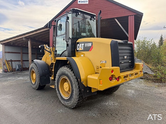 2018 Caterpillar 918M hjullaster m/ skuffe, to sett dekk. SE VIDEO 3 of 30