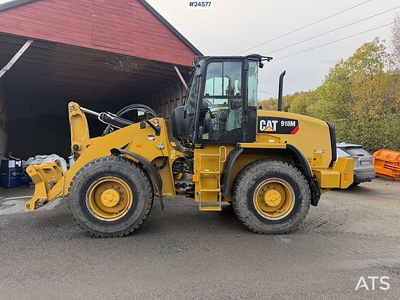 2018 Caterpillar 918M hjullaster m/ skuffe, to sett dekk. SE VIDEO 2 of 30