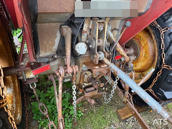 1981 Shibaura SE4040 IHI traktor med frontlaster og 3 skuffer 18 of 30