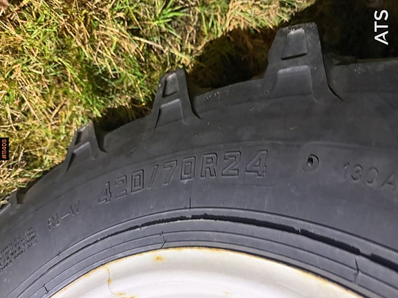 1996 Ford 7740 SL 4x4 traktor m/ frontlaster, skuffe og snøfres. SE VIDEO 15 of 30