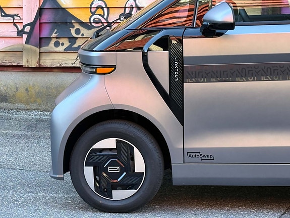 Linktour Alumi Pro. Elektrisk Mopedbil. 120km(WLTP) Gratis i bom 8 of 26