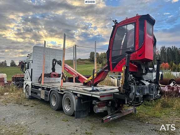 MAN TGX 26.640 Tømmerbil m/ Cranab Kran. 4 of 30