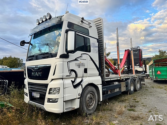 MAN TGX 26.640 Tømmerbil m/ Cranab Kran. 2 of 30