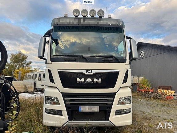 MAN TGX 26.640 Tømmerbil m/ Cranab Kran. 7 of 30