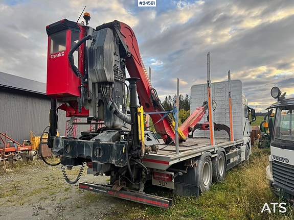 MAN TGX 26.640 Tømmerbil m/ Cranab Kran. 6 of 30
