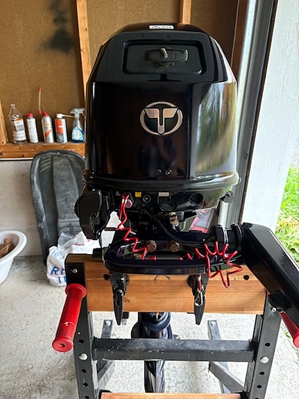 TOHATSU 25 hk  FOUR STROKE 5 of 8