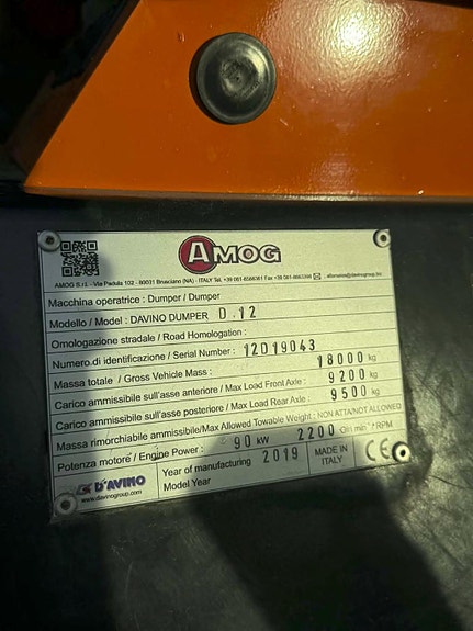 Andre D’avino d12 dumper 19 of 19