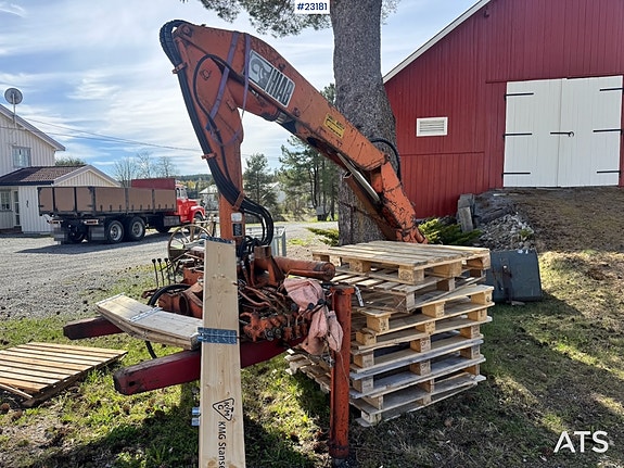 Scania LS110 Snutebil – Tippbil/kranbil – HIAB 650 kran fra 1977. 25 of 30