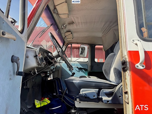Scania LS110 Snutebil – Tippbil/kranbil – HIAB 650 kran fra 1977. 13 of 30