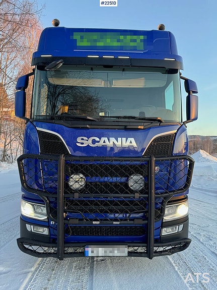Scania R770 Pusher Tømmerbil m/ Jonsred J1088 kran 6 of 30