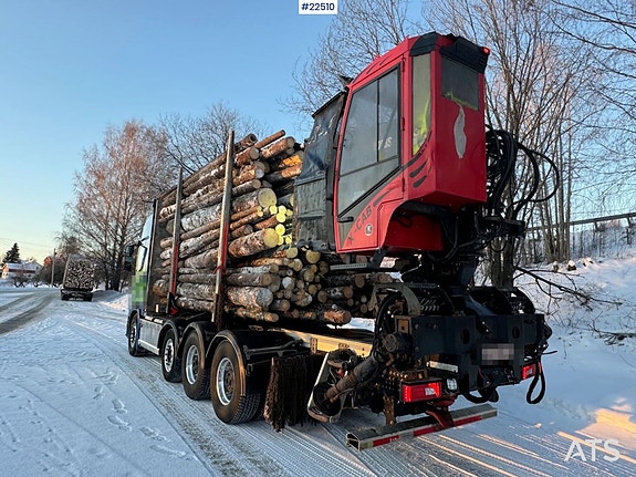 Scania R770 Pusher Tømmerbil m/ Jonsred J1088 kran 9 of 30