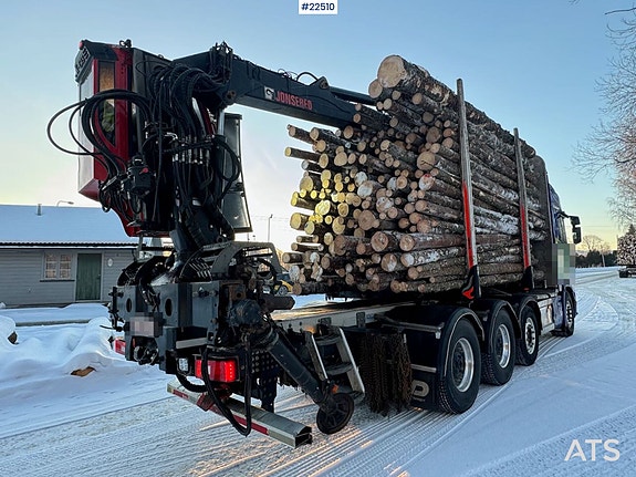 Scania R770 Pusher Tømmerbil m/ Jonsred J1088 kran 5 of 30