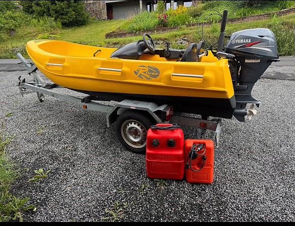 River 350 XR med henger 3 of 6