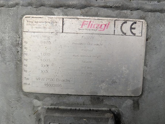 Fliegl Vakumvogn 7500L 27 of 30
